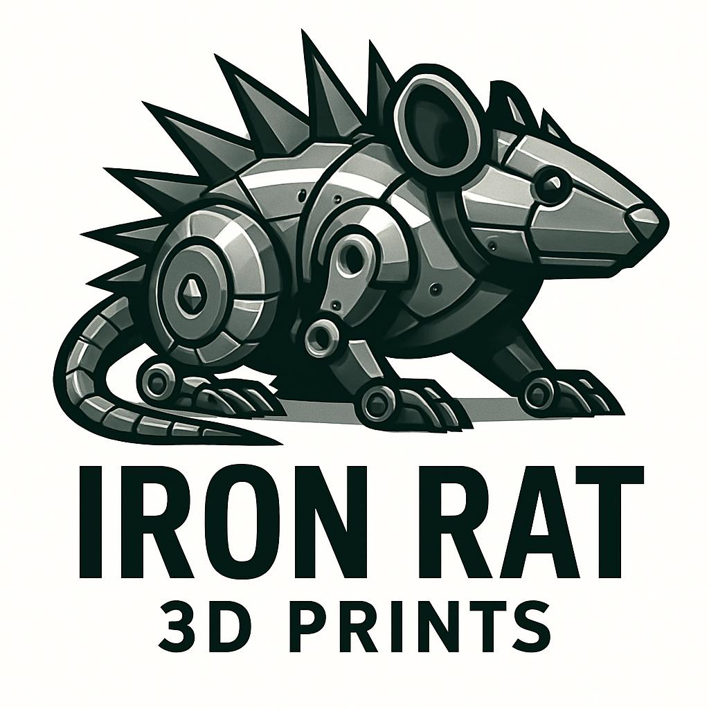 Iron Rat 3D Prints Logo